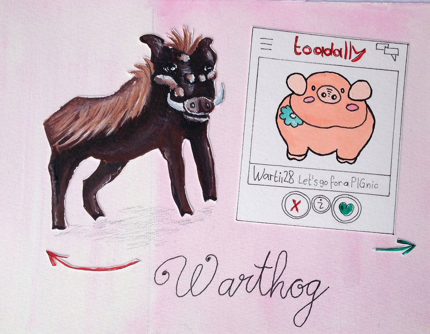 I Made 11 Ugly Animals Look Super Cute On Their Online Dating Profiles