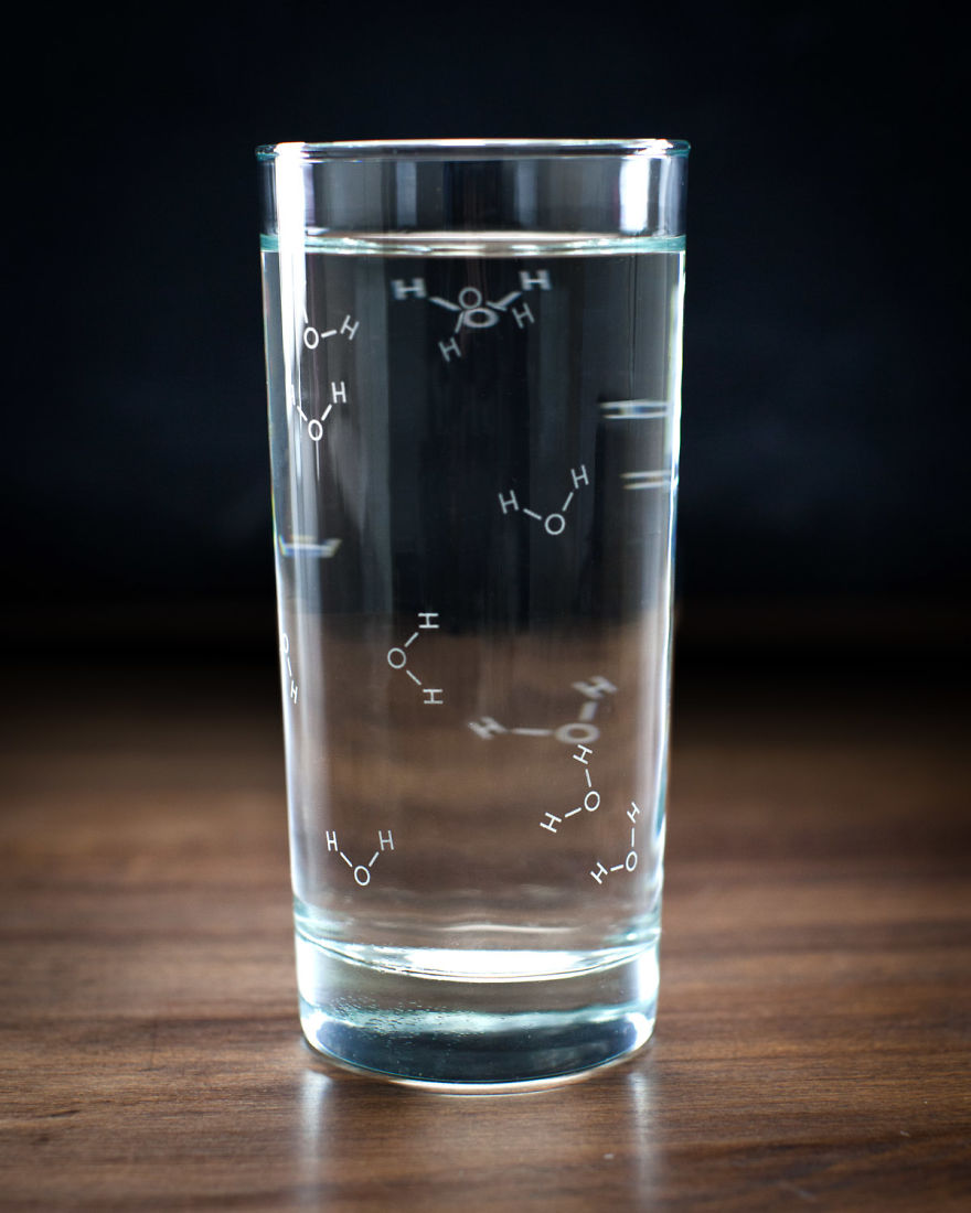 We Designed Glasses That Display The Chemistry Of What's In Your Glass