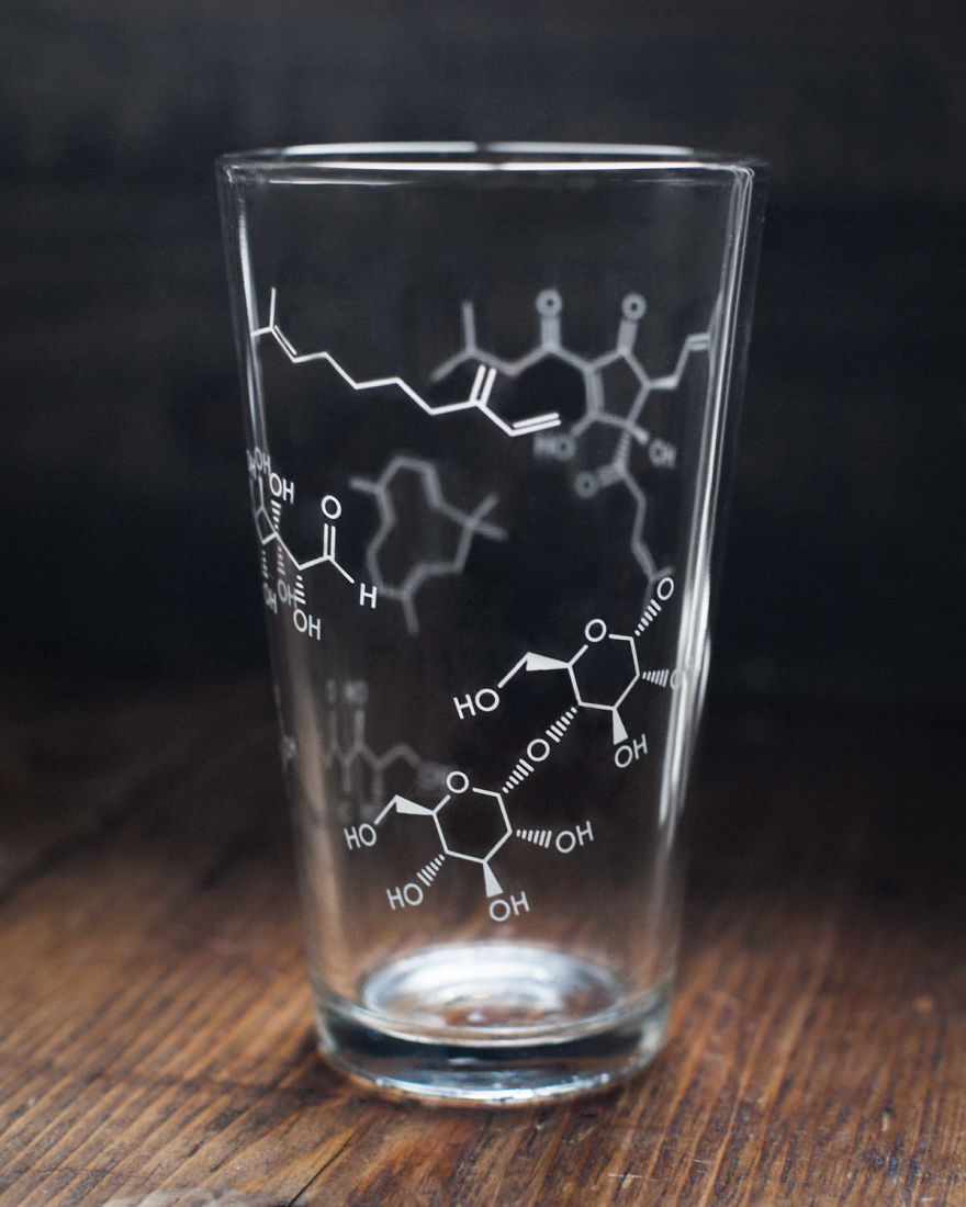 We Designed Glasses That Display The Chemistry Of What's In Your Glass