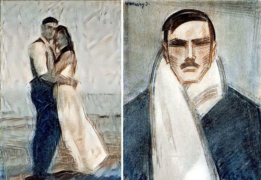 I Transformed Wedding Portraits Into Famous Paintings