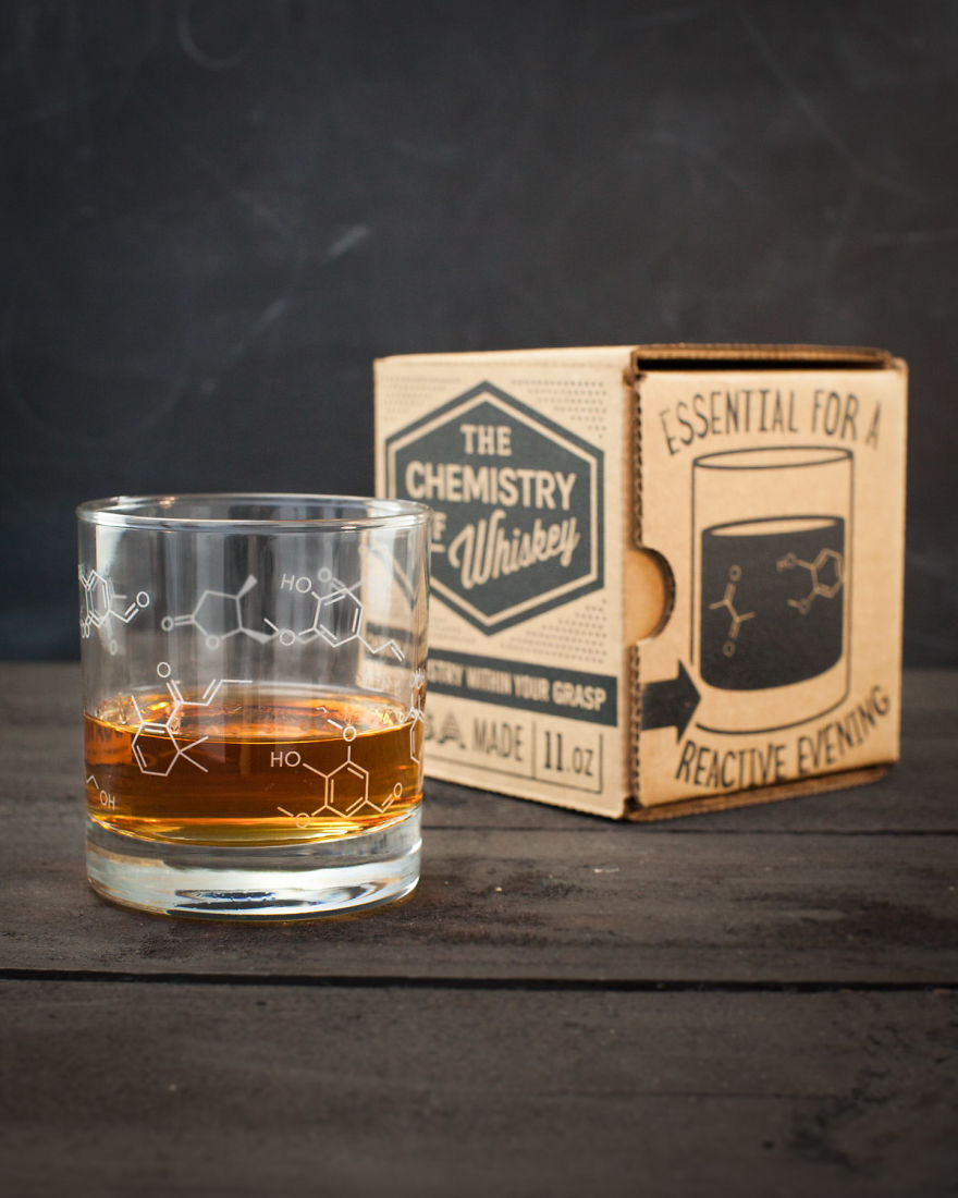 We Designed These Glasses To Display The Chemistry Of What’s In Your Glass.
