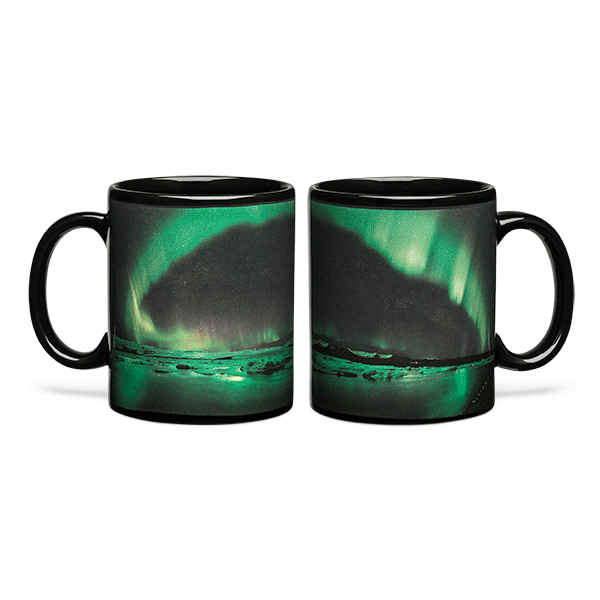 Aurora Borealis Heat Changing Mug