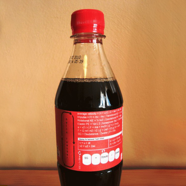 Cheat Sheet On Coca Cola Label