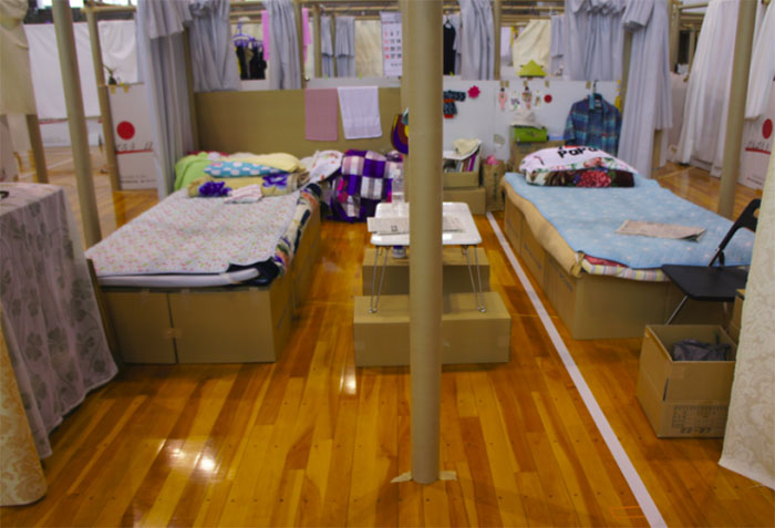 Boxes Into Beds: Brilliant Idea Helps Earthquake Victims In Japan