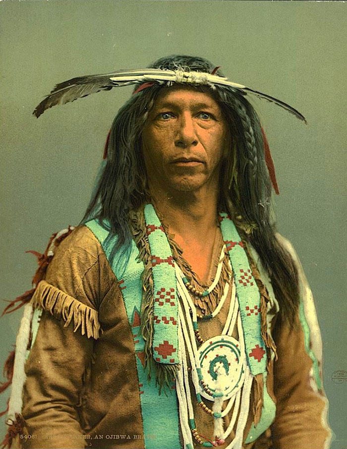 Arrowmaker, An Ojibwe Man. 1903