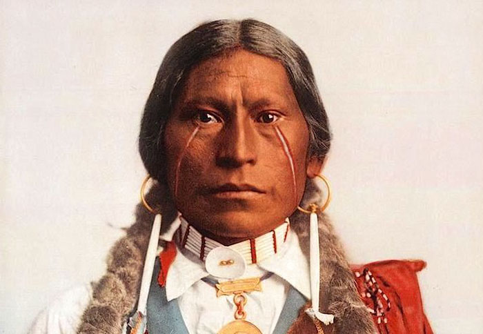 Chief James A. Garfield. Jicarilla Apache. 1899. Photo By William Henry Jackson
