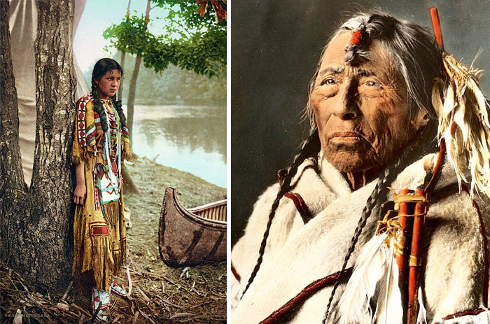 47 Rare Colour Photos Of Native Americans From The 19th And 20th Century