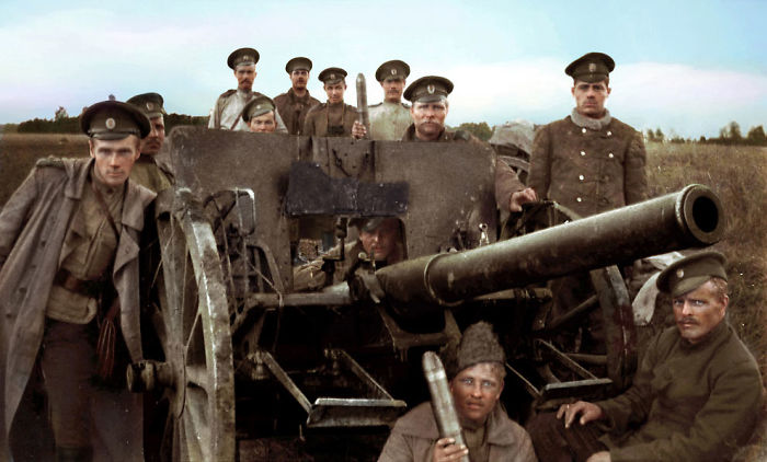 The Last Projectile, 1914