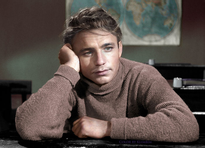Russian Actor Nikolai Rybnikov In “Spring On Zarechnaya Street”, 1956