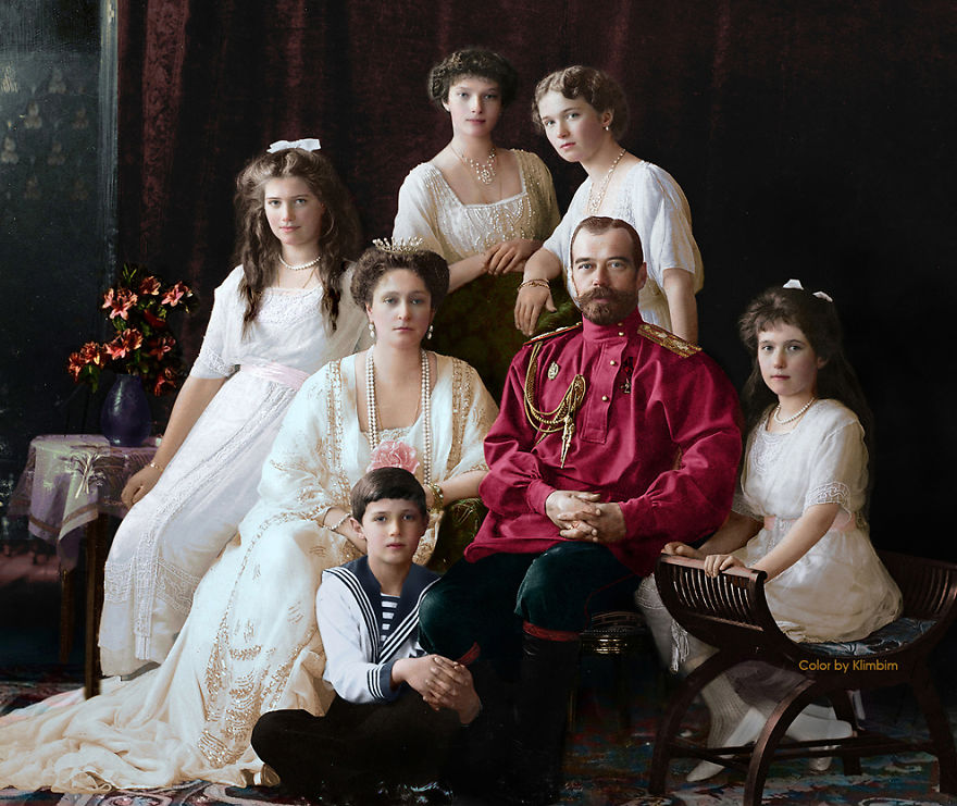 Family Nicholas Ii Of Russia, 1914
