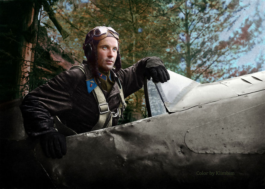 Air Squadron Commander Of The 124th Fighter Regiment Alexander Pronin, 1942
