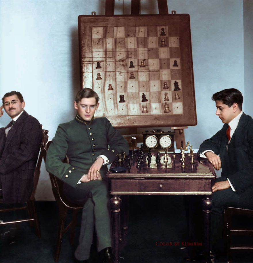 Jose Raul Capablanca Vs Alexander Alekhine, 1913