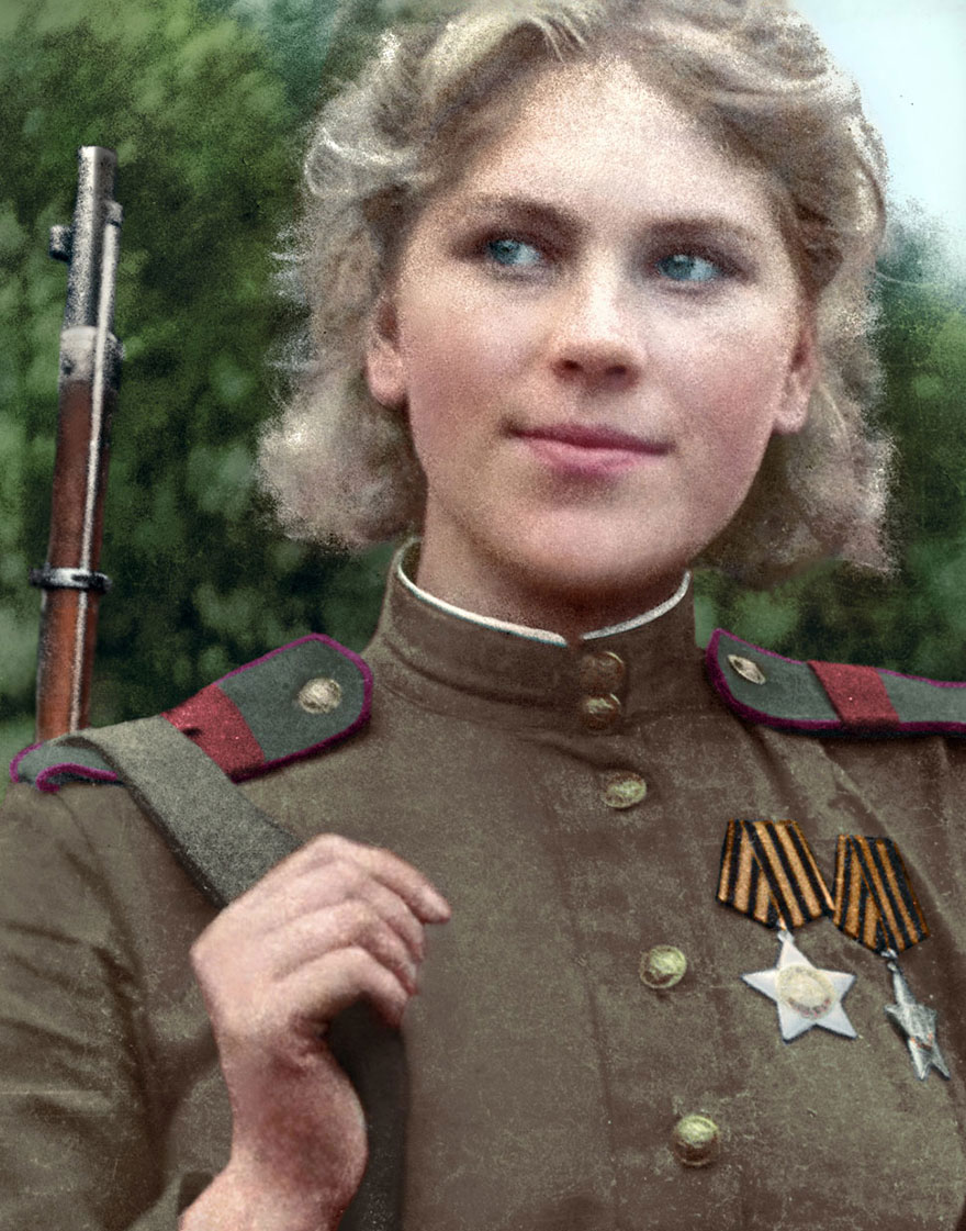Russian Sniper Roza Shanina