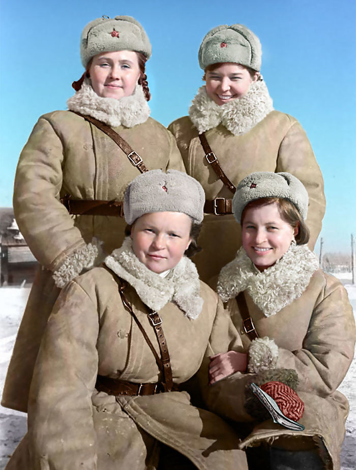 Traffic Controllers, Wolchow Front, 1943