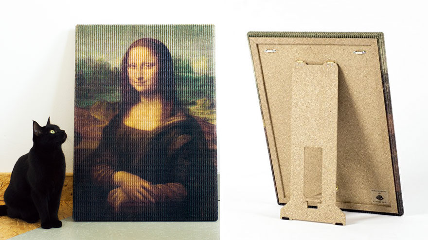 Cats Can Finally Destroy Priceless Artwork With These Masterpiece Scratching Posts