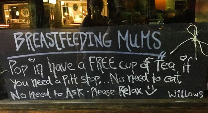 This Cafe Offers Free Cup Of Tea To Breastfeeding Moms