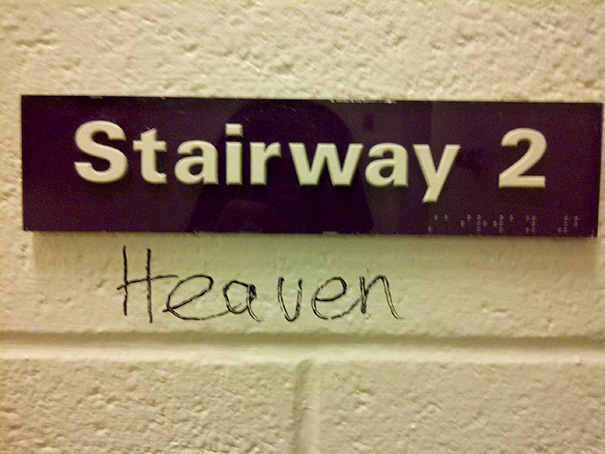 I Saw This Stairway At School... Did What I Had To Do