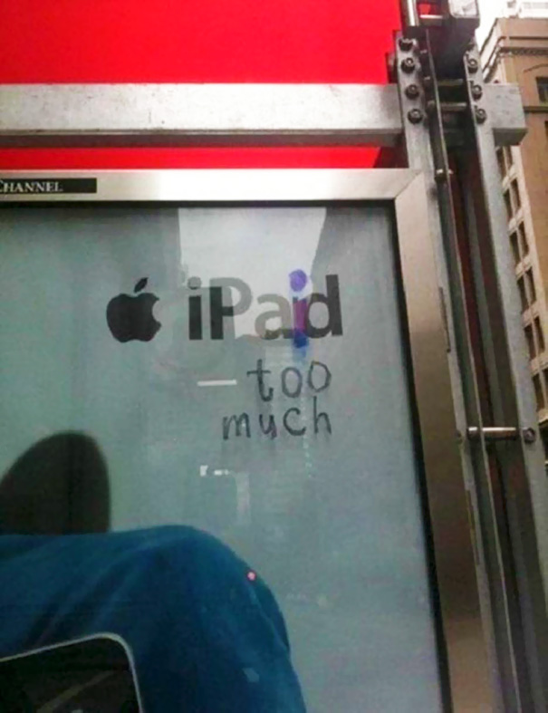 Advertisement Hacker Don't Like Apple
