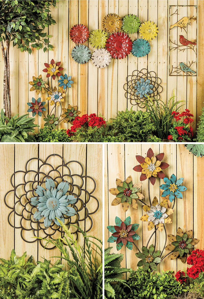 Flower Decorated Fence