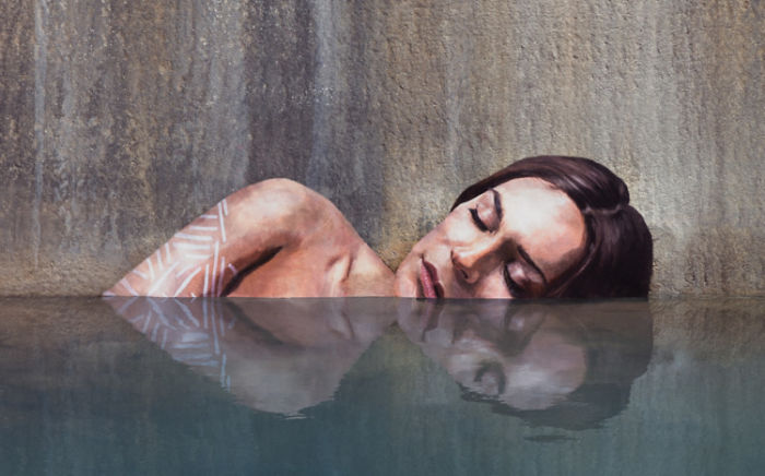Street Artists Show Their Talent Through Hyper-Realistic Urban Murals