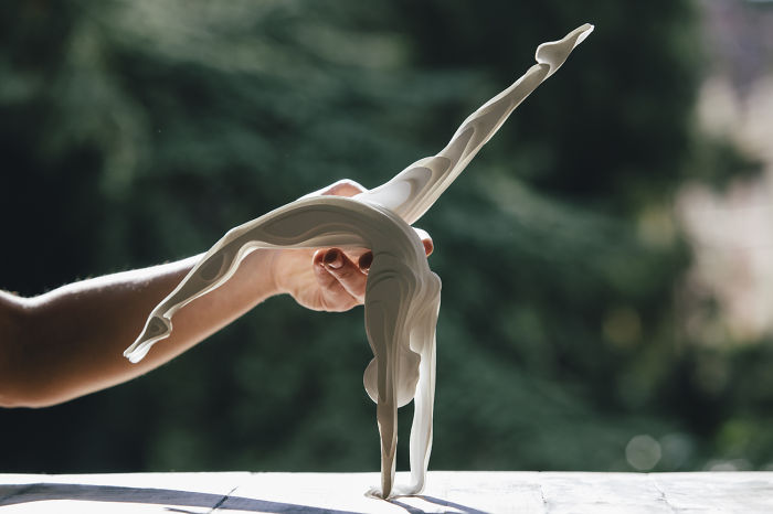 I Made Olympic Athletes Out Of Layered Paper