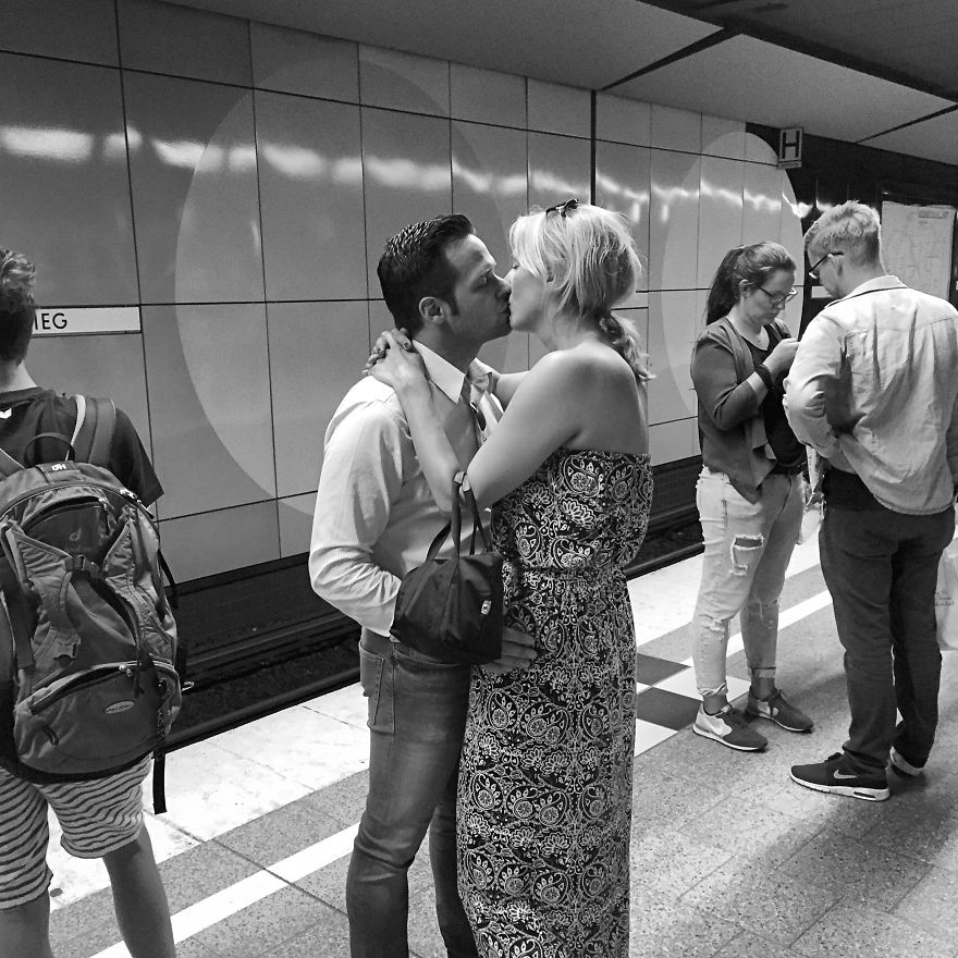 I Photograph Couples Kissing In Public Places