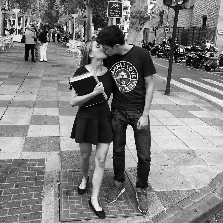 I Photograph Couples Kissing In Public Places
