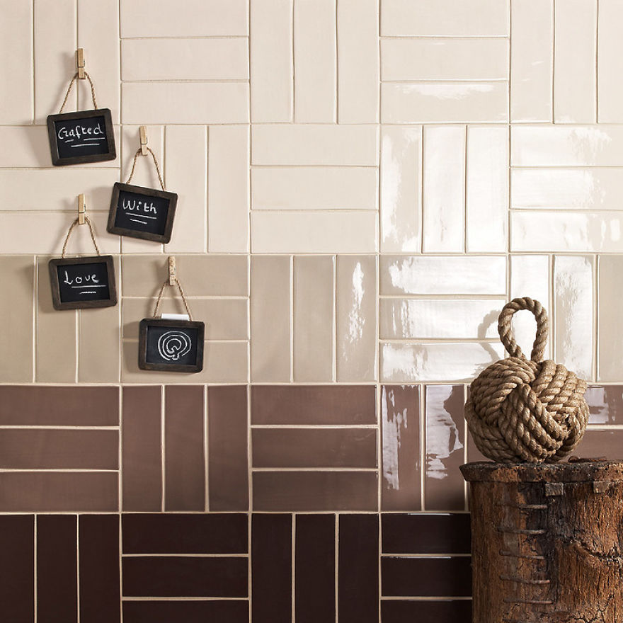 Designer Tiles In Various Colors Of Chocolate (vxlab)