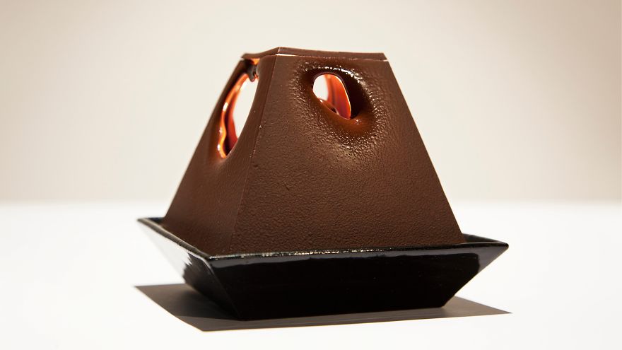 Melting Chocolate Lamp By Alexander Lervik
