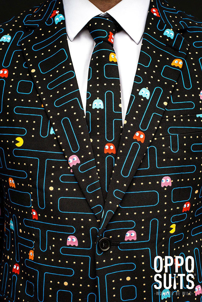Pac-Man Suit Takes A Bite Out Of Corporate Fashion