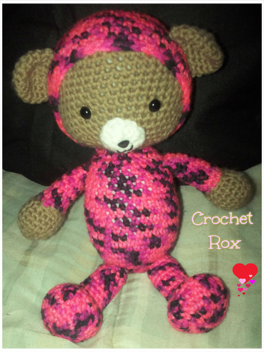 I Crochet Stuffed Animals In Pajamas