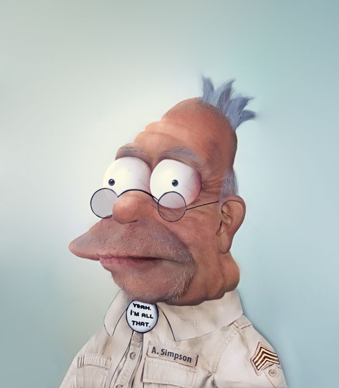 Grampa From The Simpsons