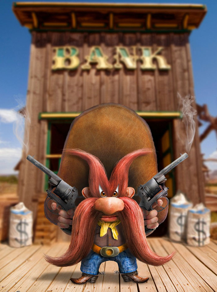Yosemite Sam From The Loonely Tunes