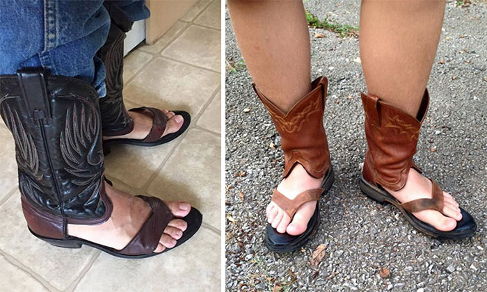 Cowboy Boot Sandals Is The Newest Trend That Keeps Your Toes Cool