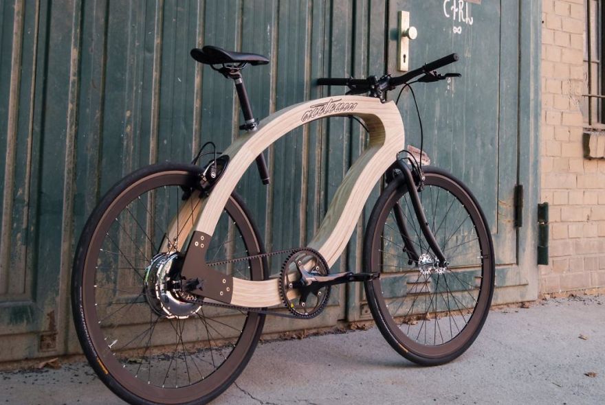 I Have Found This Awesome Wooden E-bike!