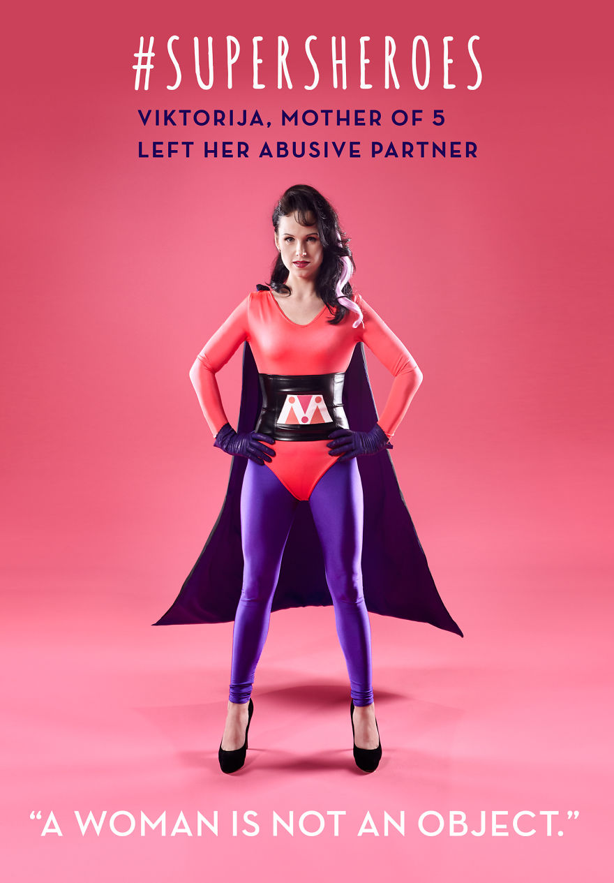 5 Women, Who Left Their Abusive Partners, Become Superheroes In This Colourful Photoshoot