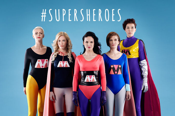 5 Women, Who Left Their Abusive Partners, Become Superheroes In This Colourful Photoshoot