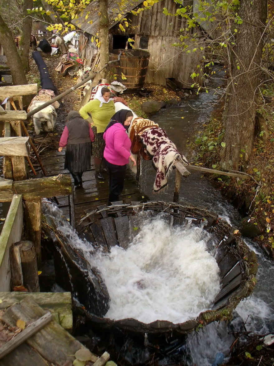 Power Of Water: The Wonderful Riverside Installations From The Carpathians