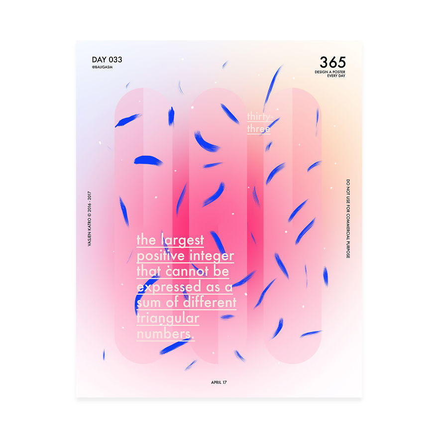 I Challenged Myself To Design A Poster Every Day For 1 Year.