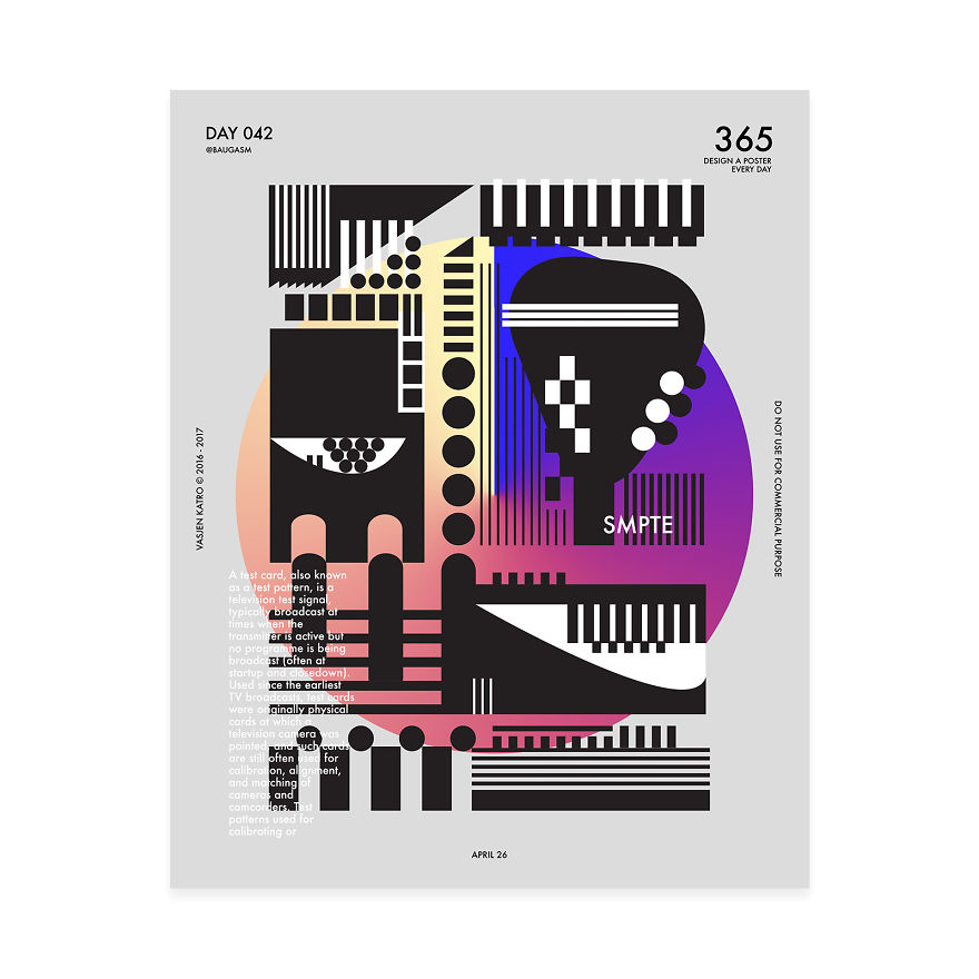 I Challenged Myself To Design A Poster Every Day For 1 Year.