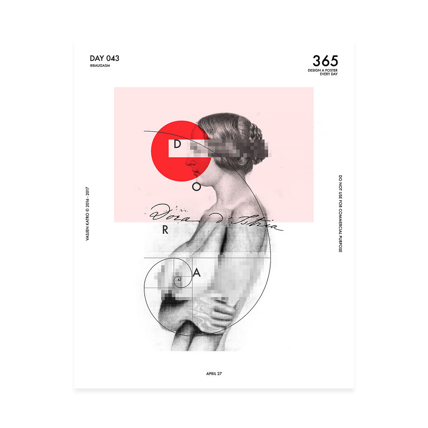 I Challenged Myself To Design A Poster Every Day For 1 Year.