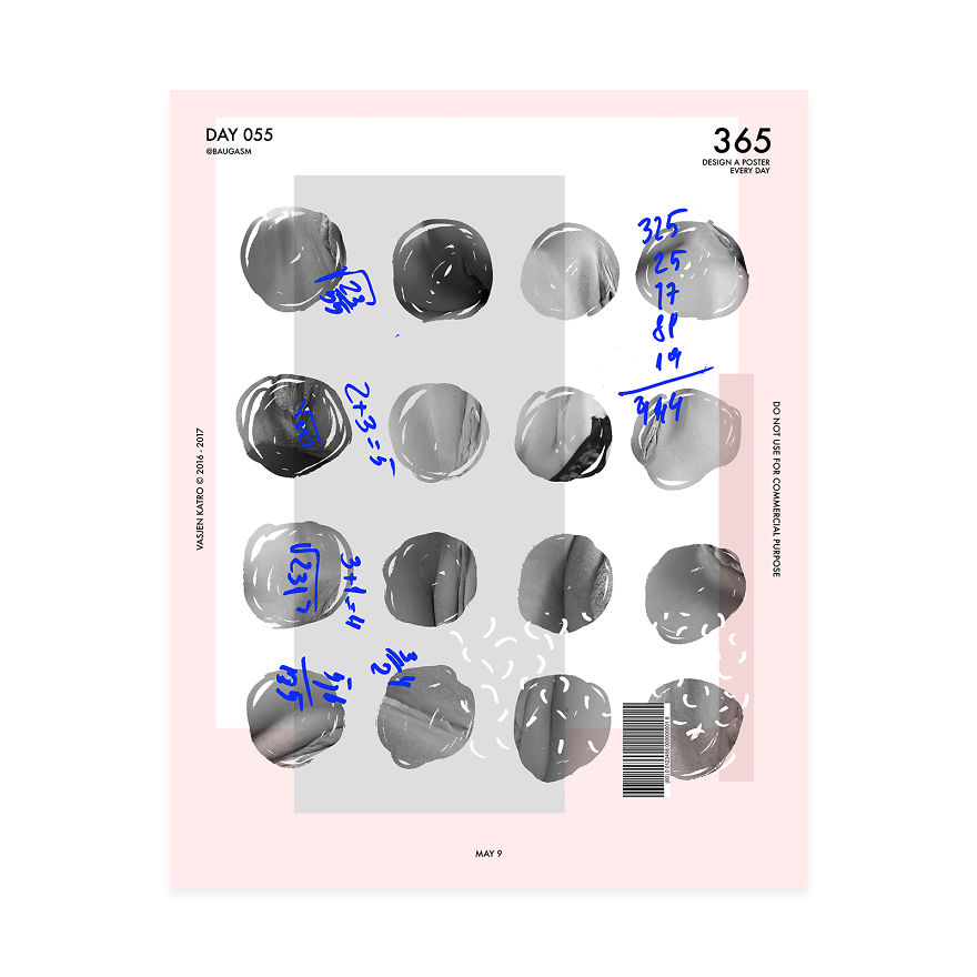 I Challenged Myself To Design A Poster Every Day For 1 Year.