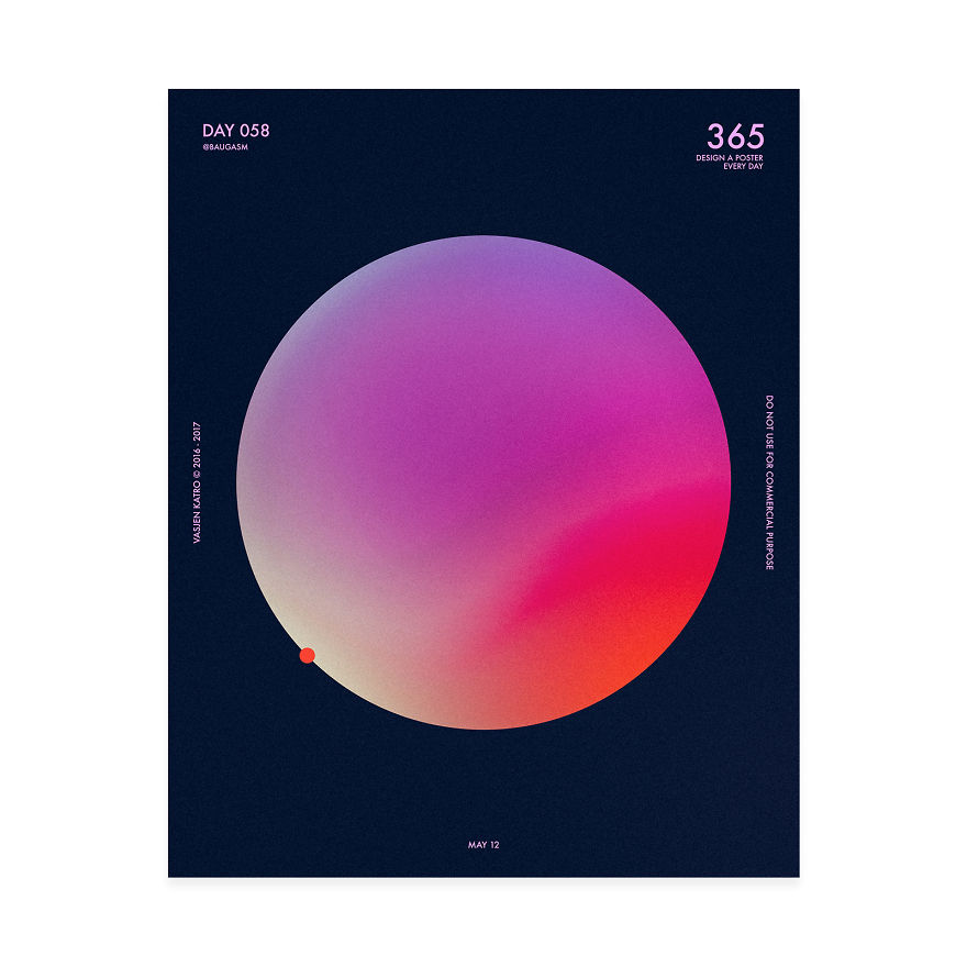 I Challenged Myself To Design A Poster Every Day For 1 Year.