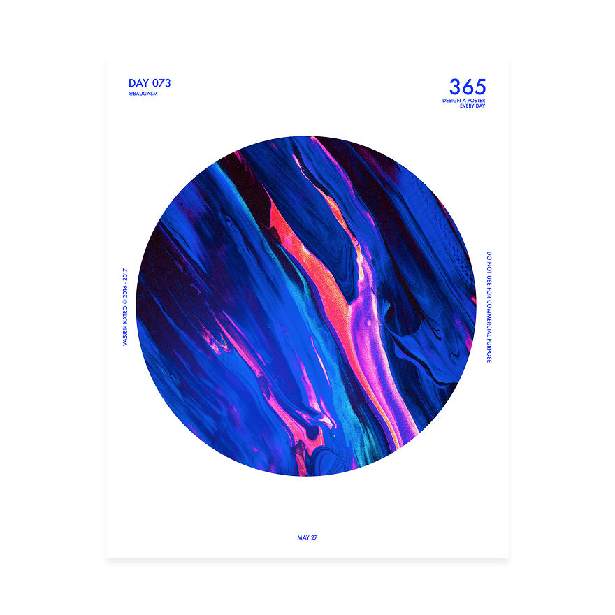 I Challenged Myself To Design A Poster Every Day For 1 Year.