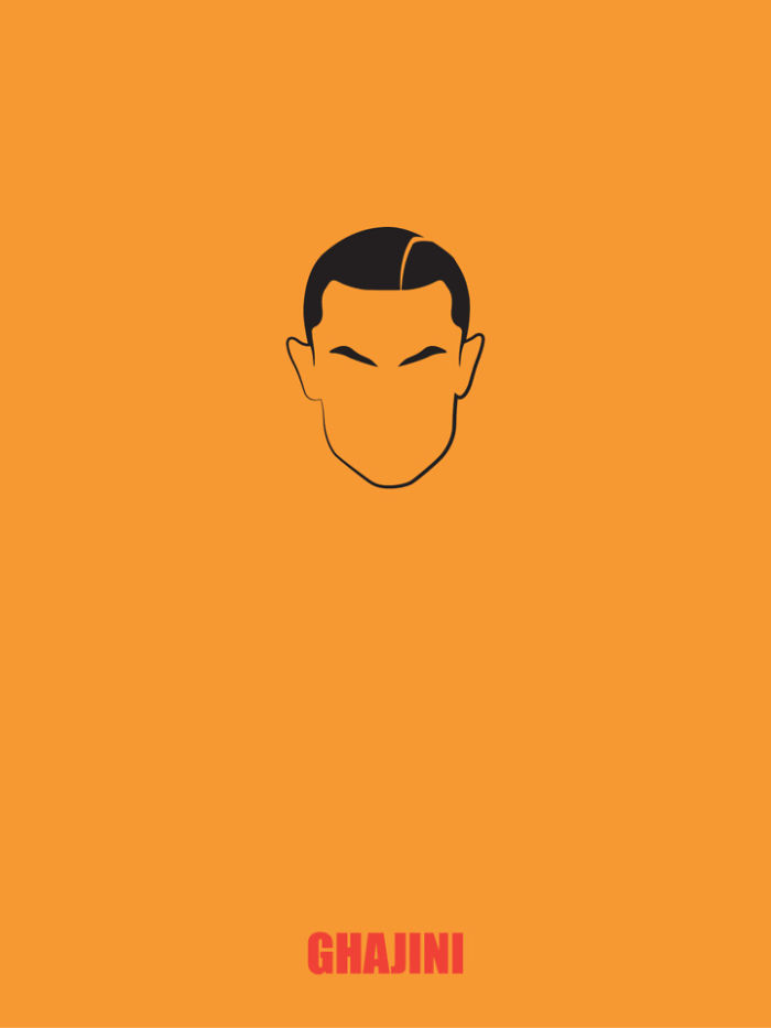 Minimal Posters For Bollywood Movies
