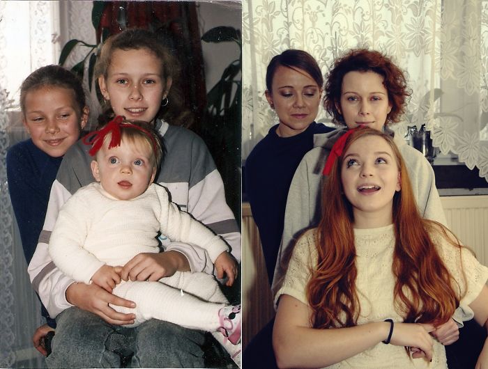 Christmas With Sisters- 1991 And 2014