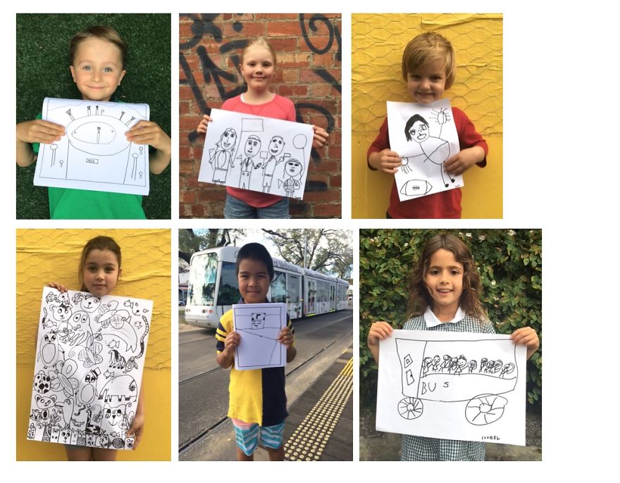 52 Child Artists Illustrate Their Own Colouring Book. Help Them Get It Published.