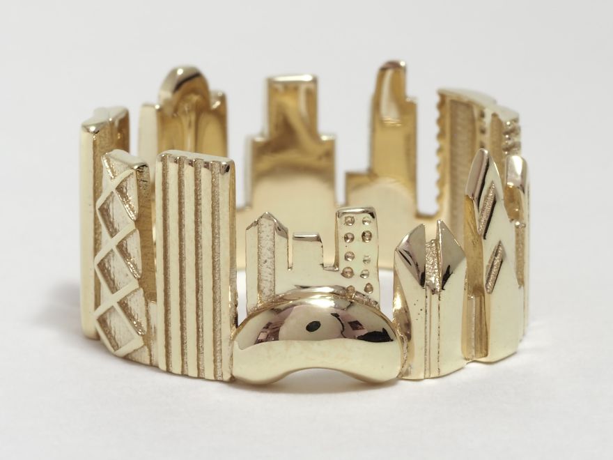 I Create Wearable Cityscapes With A Piece Of City Spirit