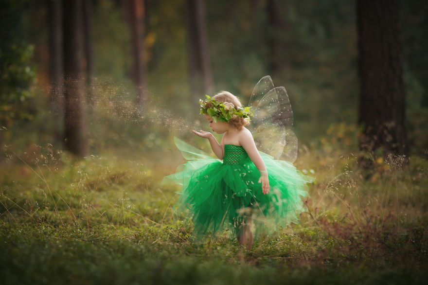 I Create Costumes For My Children And Photograph Them In Magical Scenarios