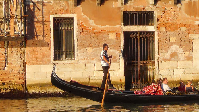 Relax In A Gondola Venice Italy